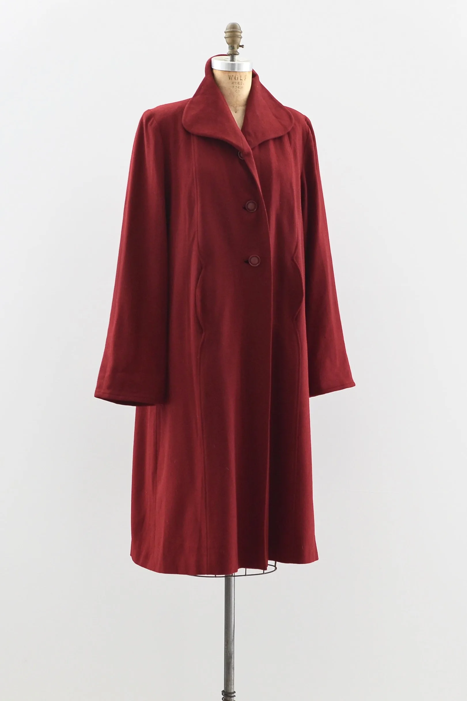 1950s Berry Coat / S M