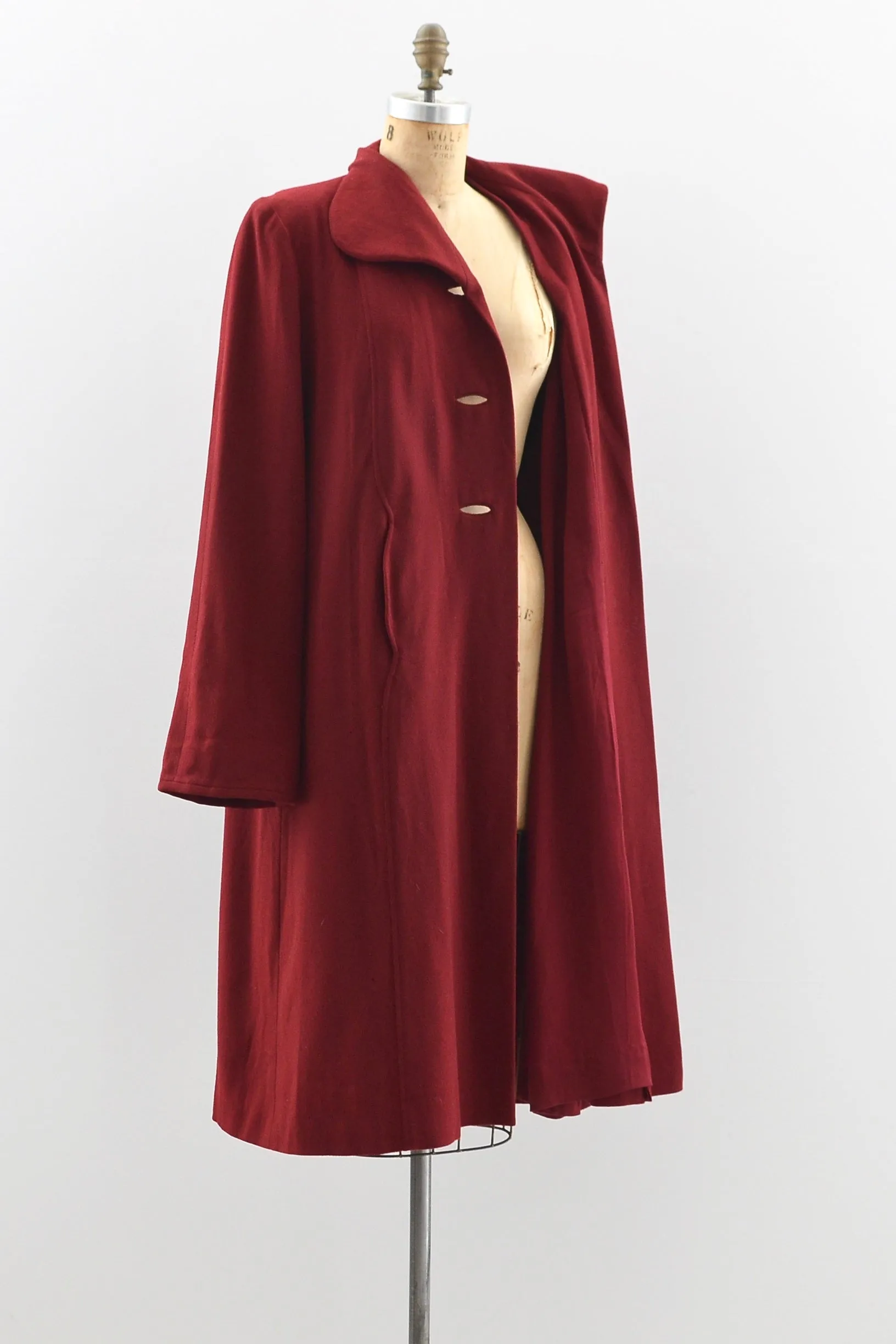 1950s Berry Coat / S M