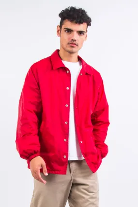 80'S USA Red Lifeguard Coach Jacket