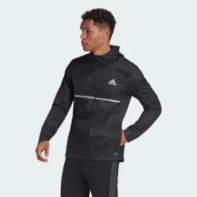 Adidas Own The Run Men Running Jacket Black