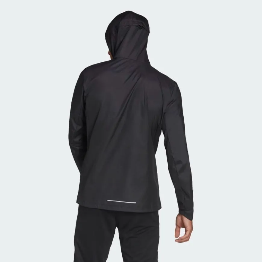 Adidas Own The Run Men Running Jacket Black