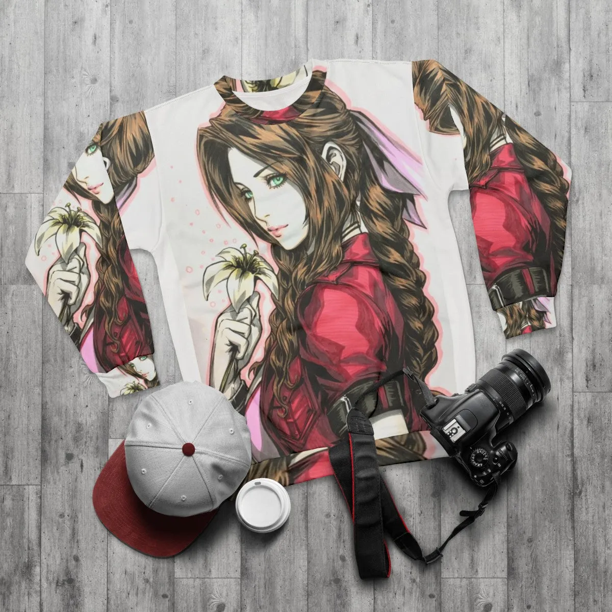Aerith Final Fantasy VII Sweatshirt - The Beauty Aerith