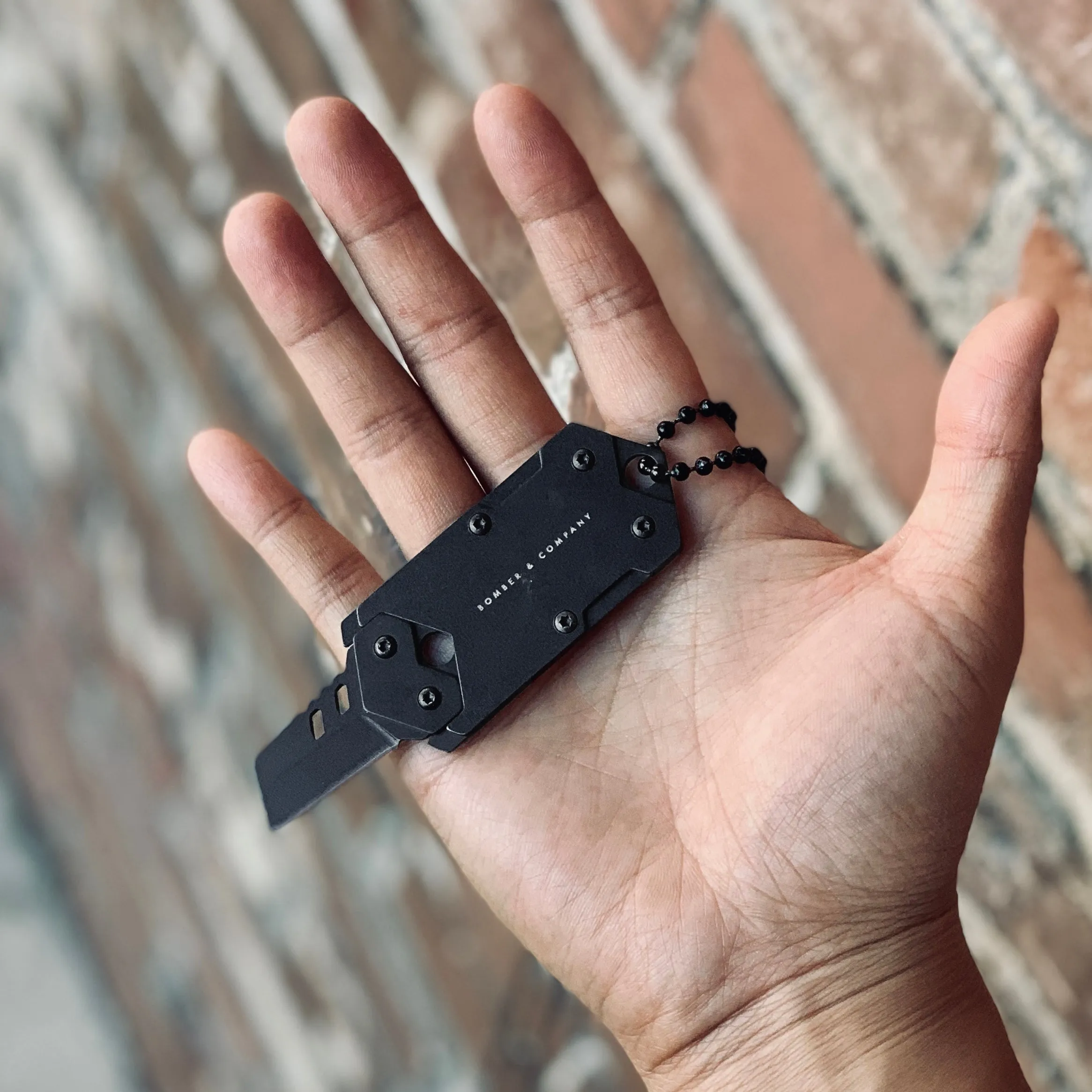B-2 Dog Tag | Concealed Nano Blade