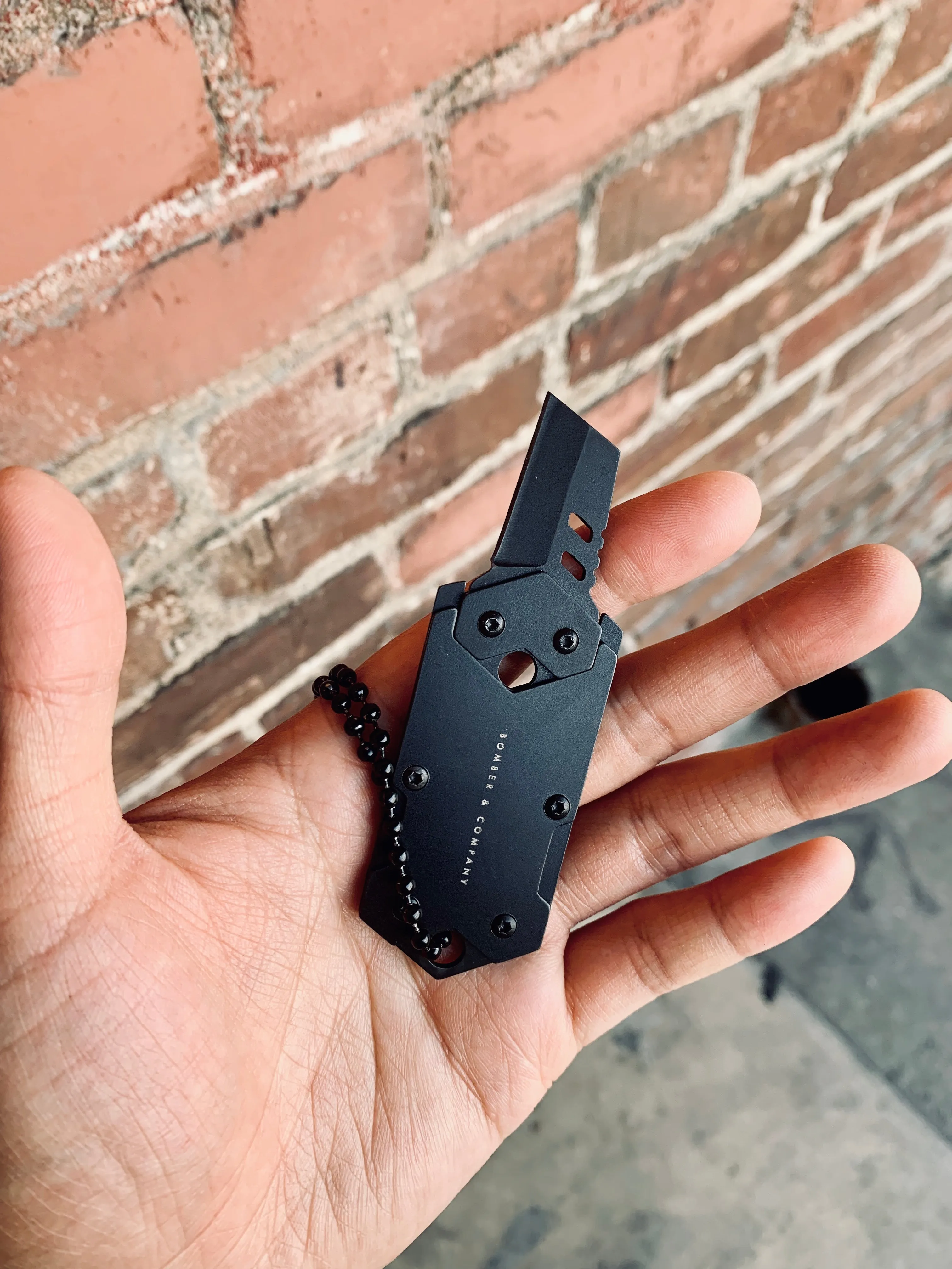 B-2 Dog Tag | Concealed Nano Blade