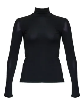 Baby Skin Turtleneck Black