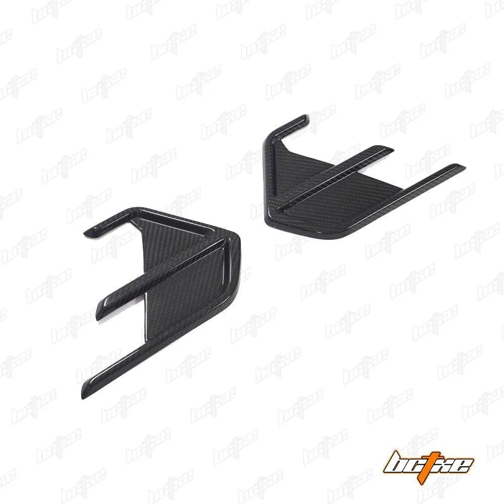 BCTXE Carbon Fiber Rear Bumper Canards for Audi RS7 C8 2020-ON