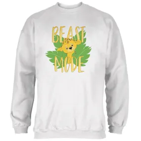Beast Mode Cute Cheetah Cub Mens Sweatshirt