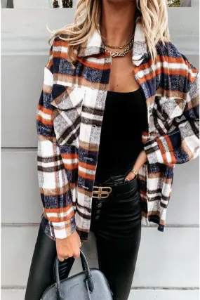 Blue Mix Plaid Shacket