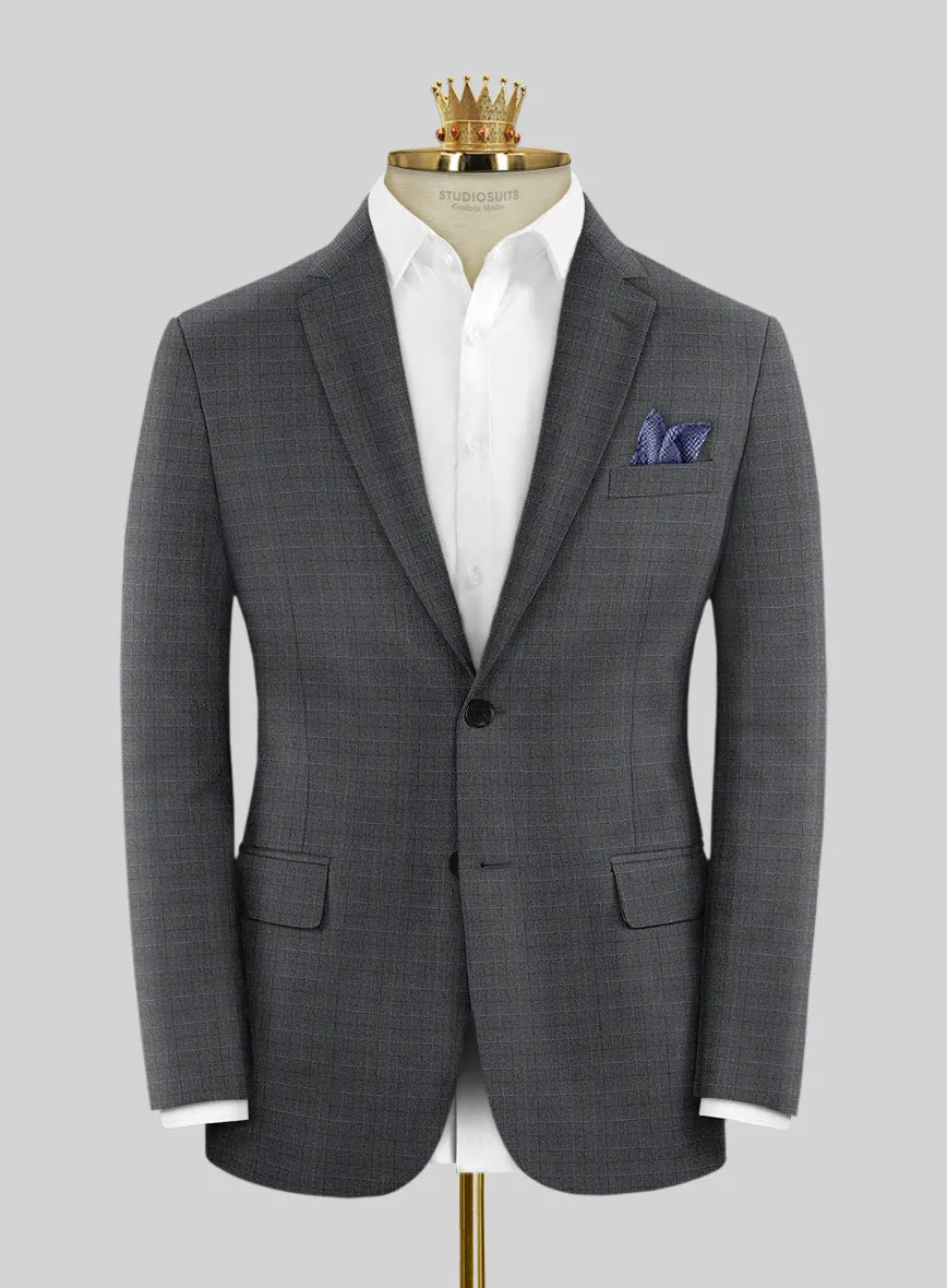 Bristol Sevea Gray Checks Jacket
