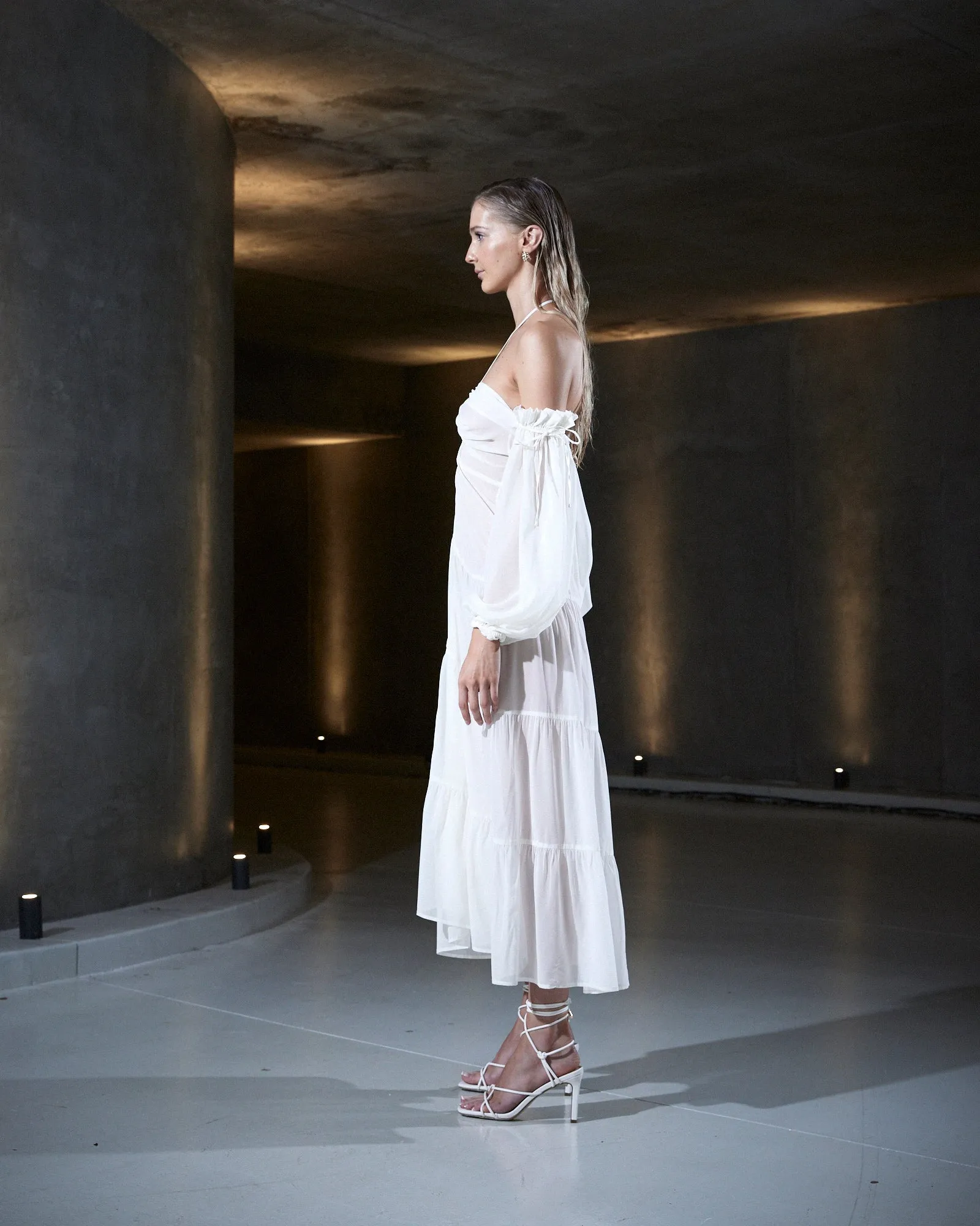 BRONTË DRESS {WHITE}