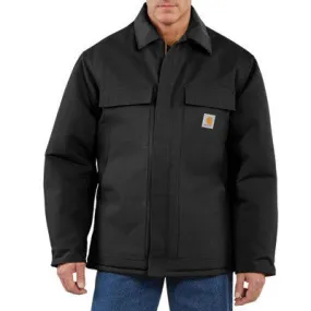 Carhartt 3X Tall Black Arctic Quilt-Lined 12 Ounce Cotton Duck Traditional Coat