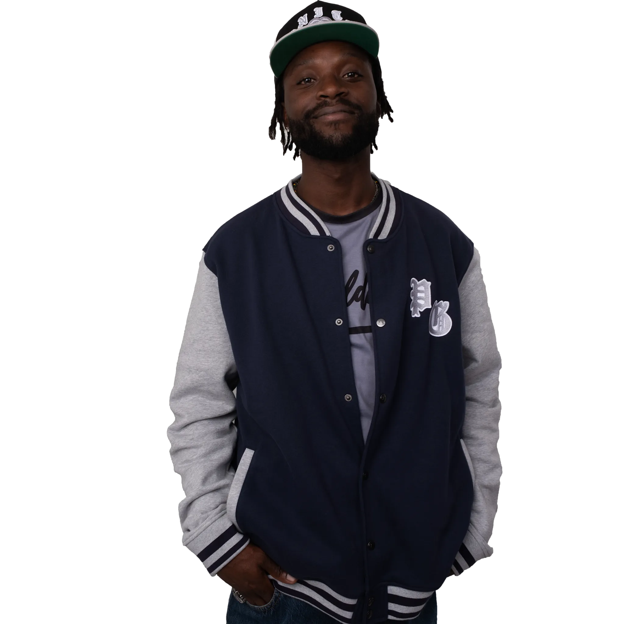 Champion Bomber Jacket Embroidered PEACE GANG