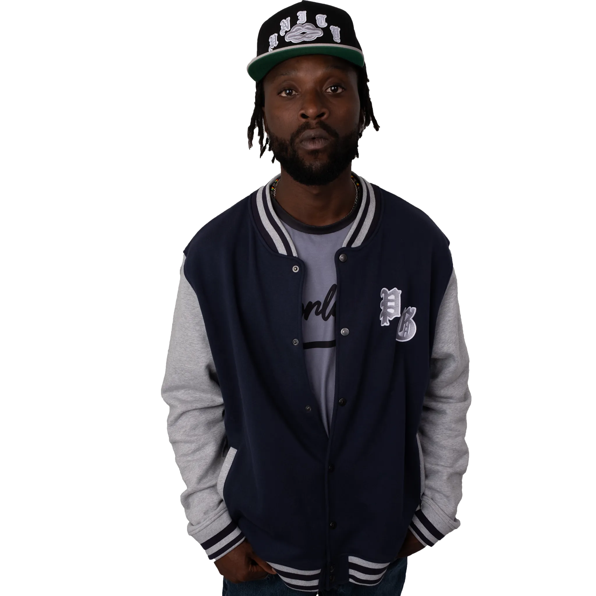 Champion Bomber Jacket Embroidered PEACE GANG