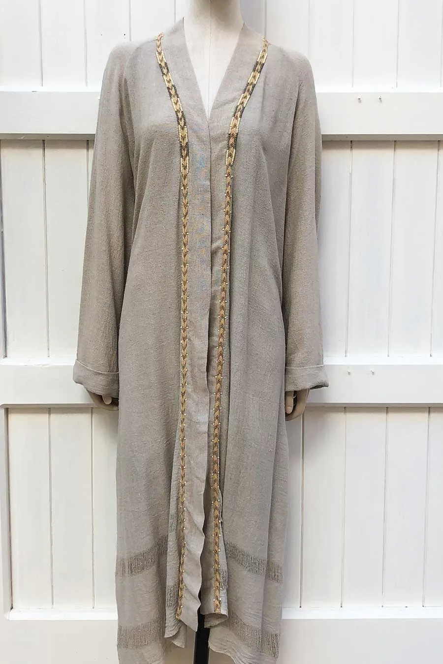 COCOON JACKET GREY
