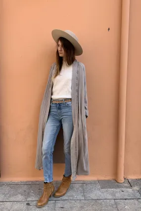 COCOON JACKET GREY