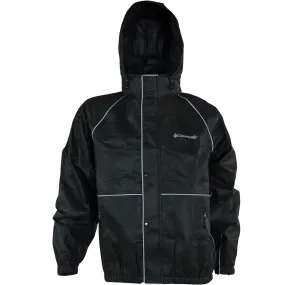 Compass 360 RoadTek Reflective Riding Jacket-Black-Size SM