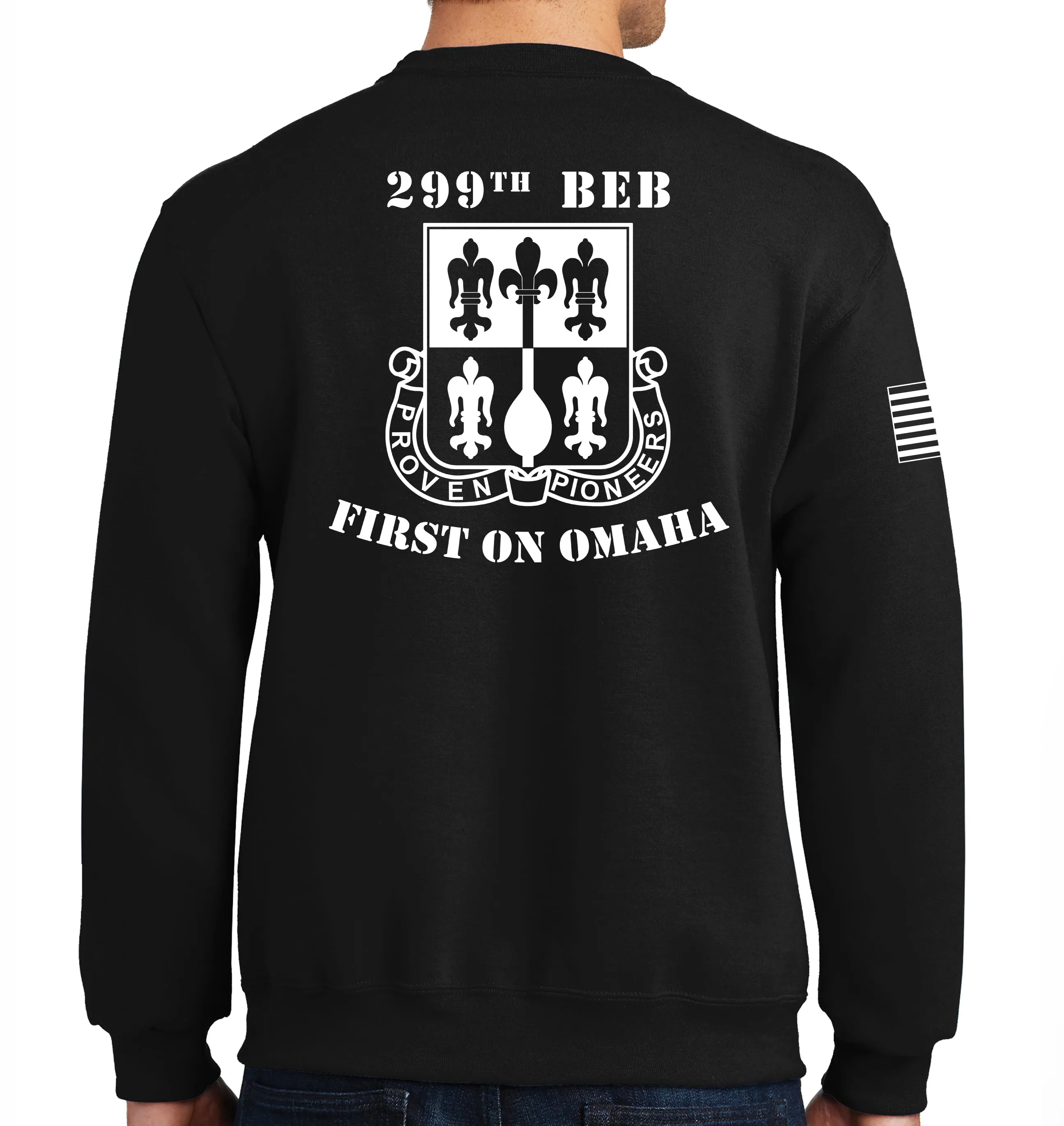 Crewneck Unisex Sweatshirt (White Design). This shirt IS approved for PT.