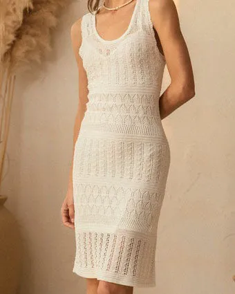 Crochet Dress - Off White