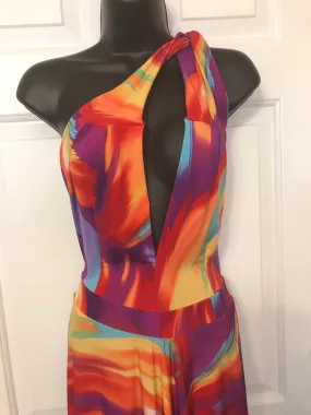 Deep Plunge Wrap Dress