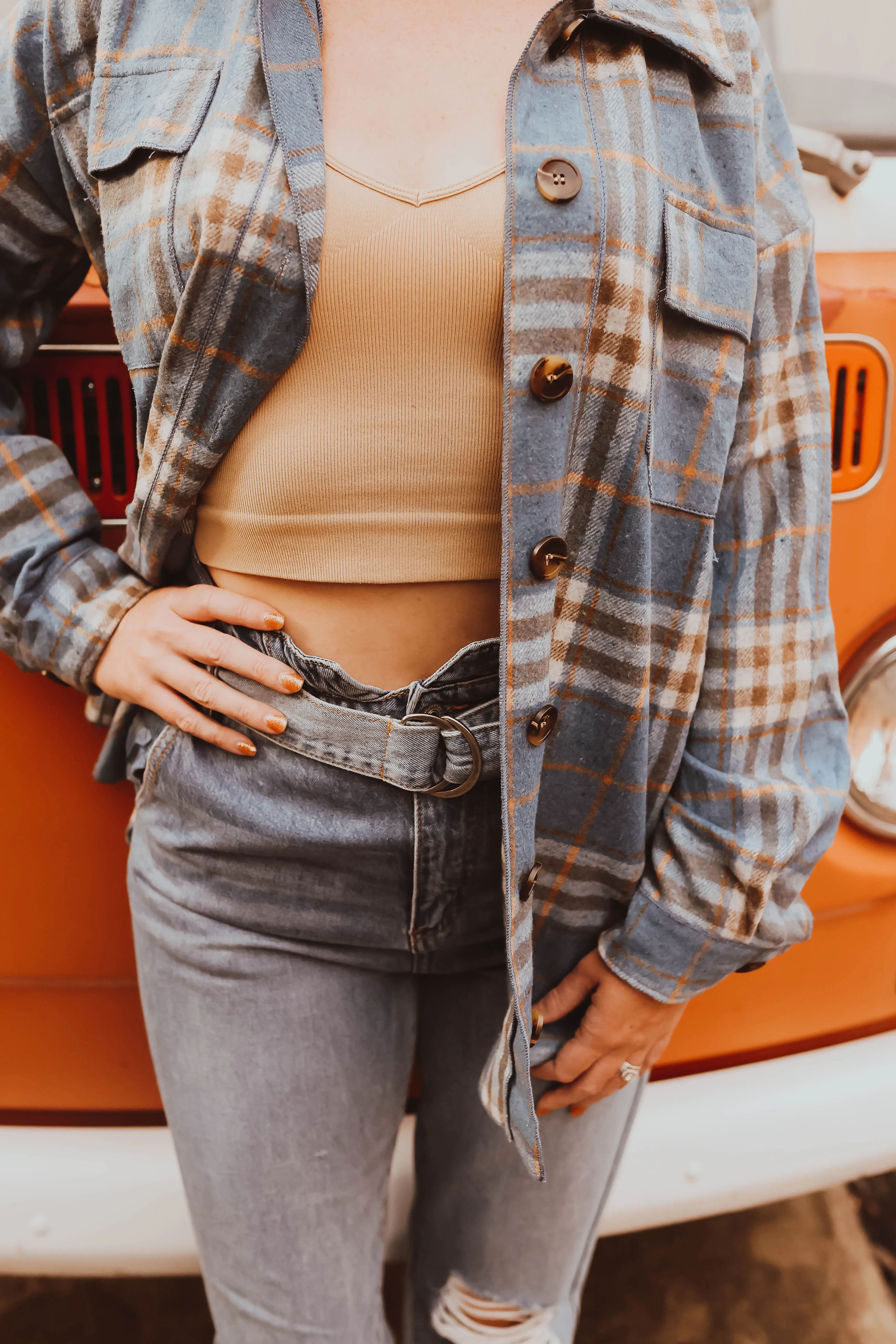 Ellis Plaid Shacket