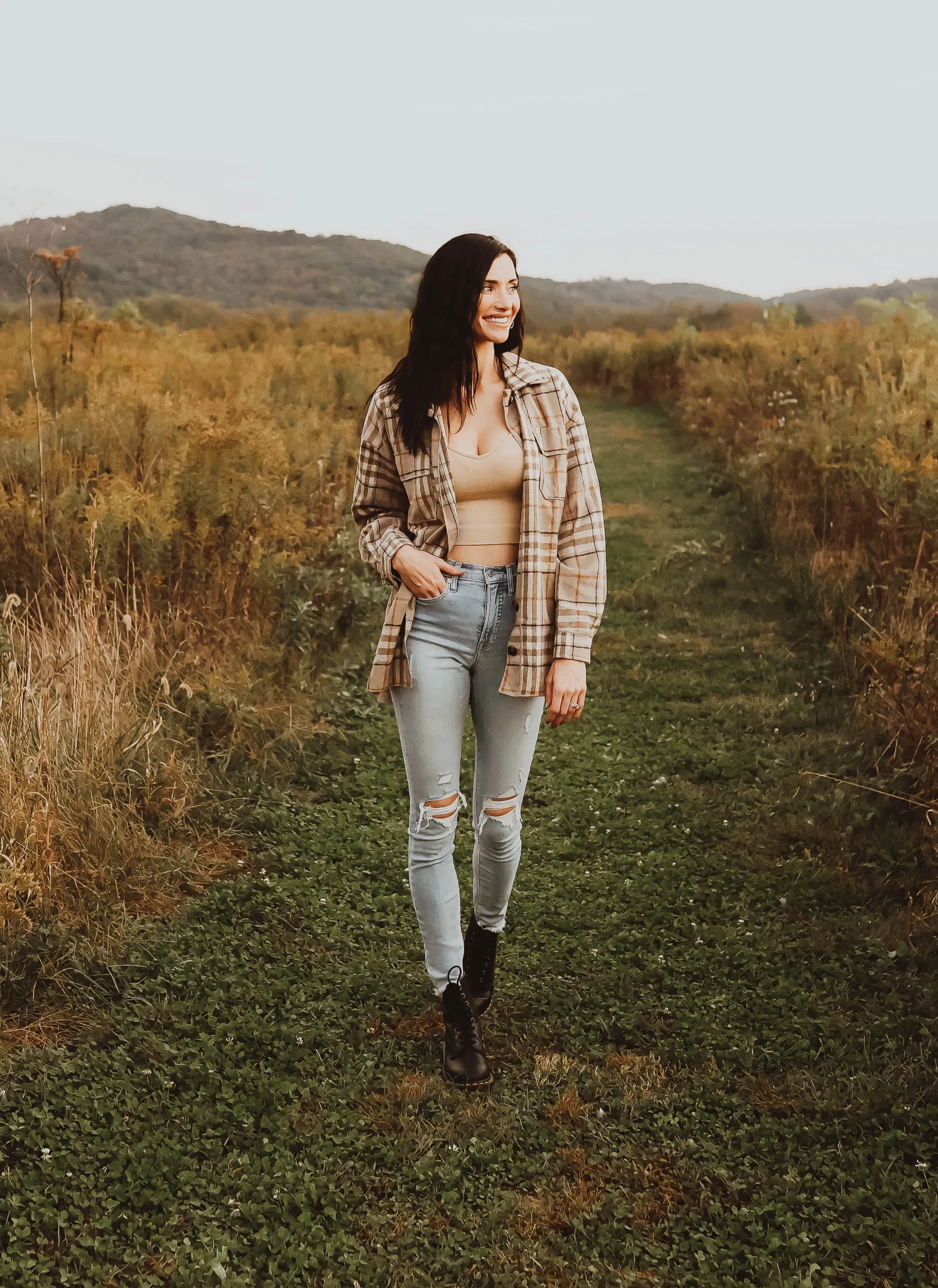 Ellis Plaid Shacket