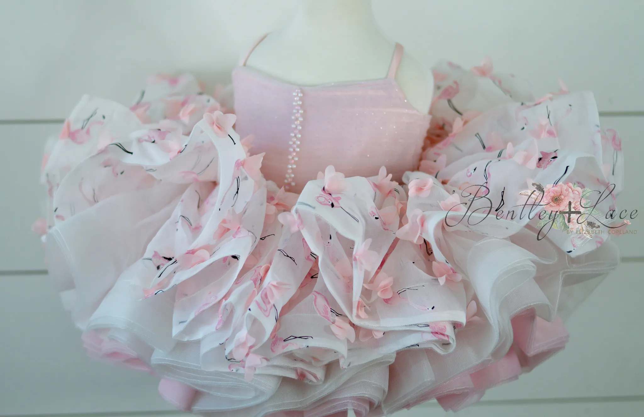 Euc Petal "Mingo Kisses"- Short Length Dress (2 Year - Petite 4 Year)