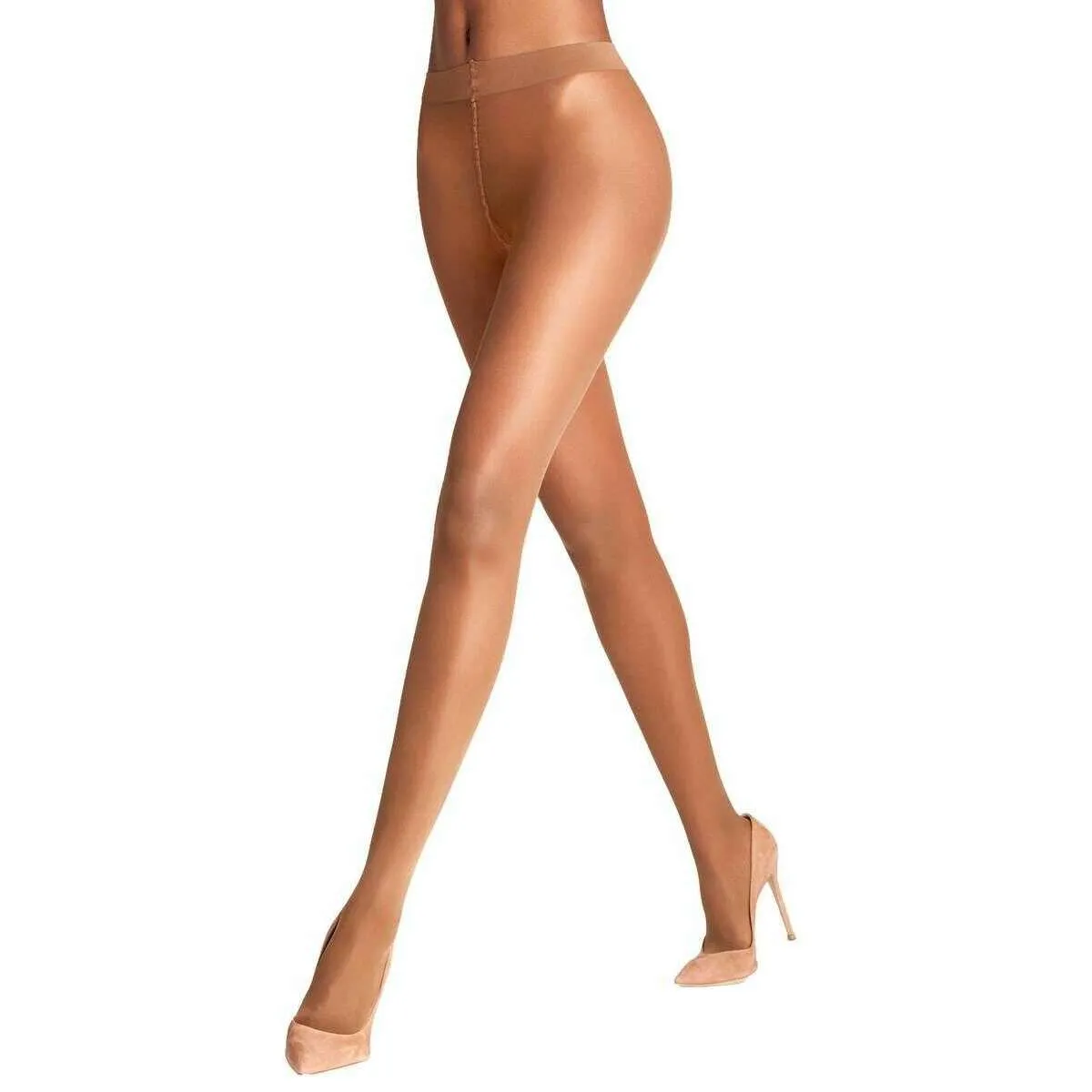 Falke Pure Matt 20 Denier Tights - Hazel Brown