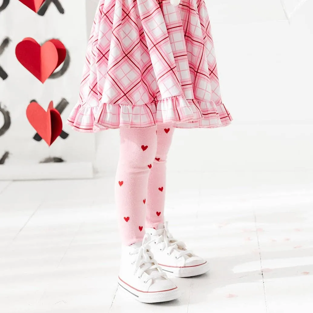 Falling Hearts Tights