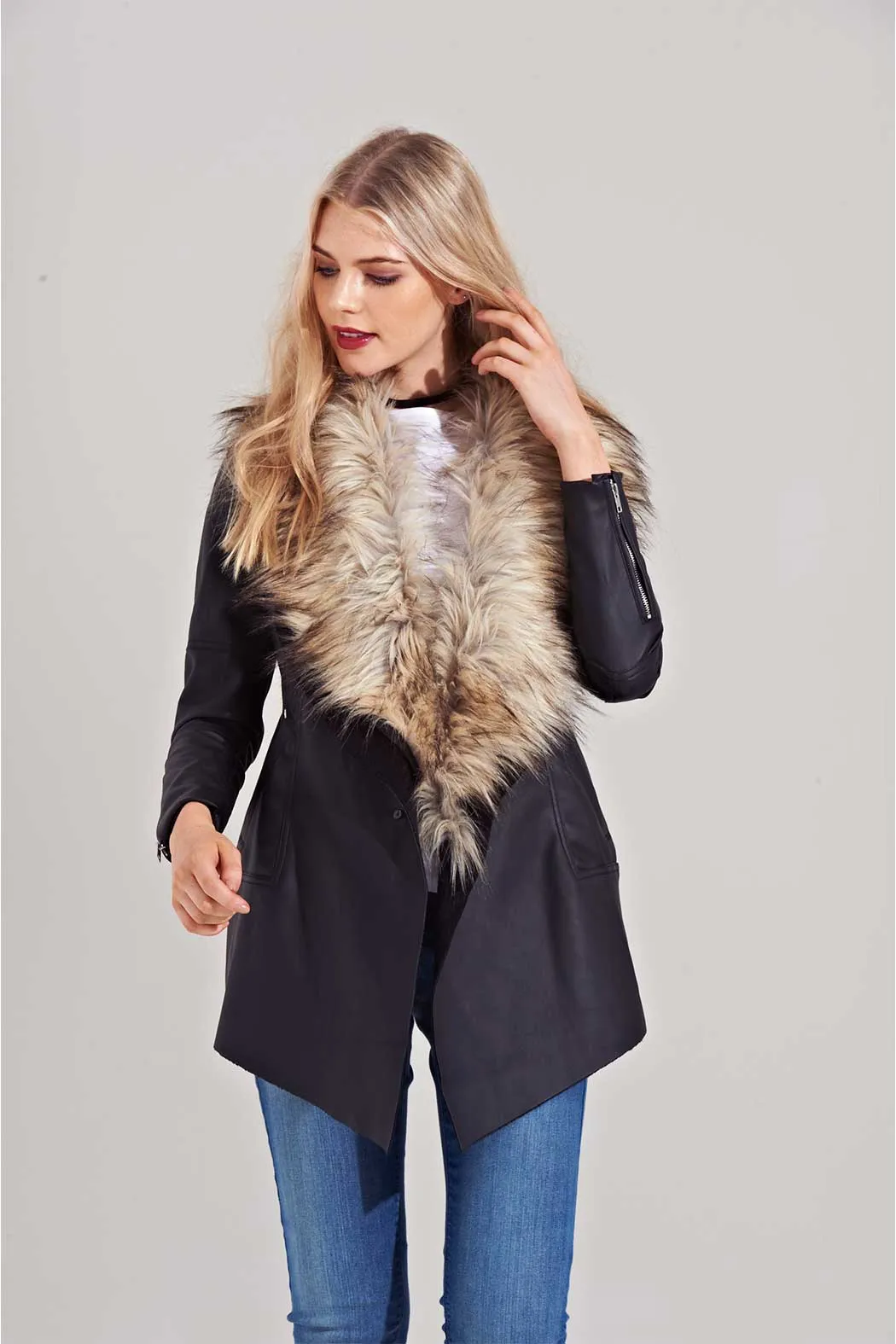 Florence Waterfall Coat