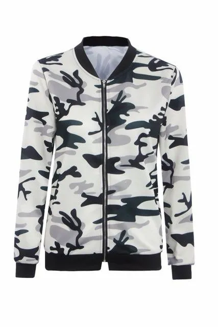 Flower Print Sukajan Bomber Jacket