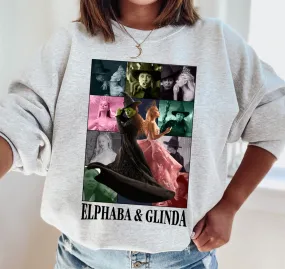 Gildan or Bella Canvas Elphaba Glinda Eras Sweatshirt