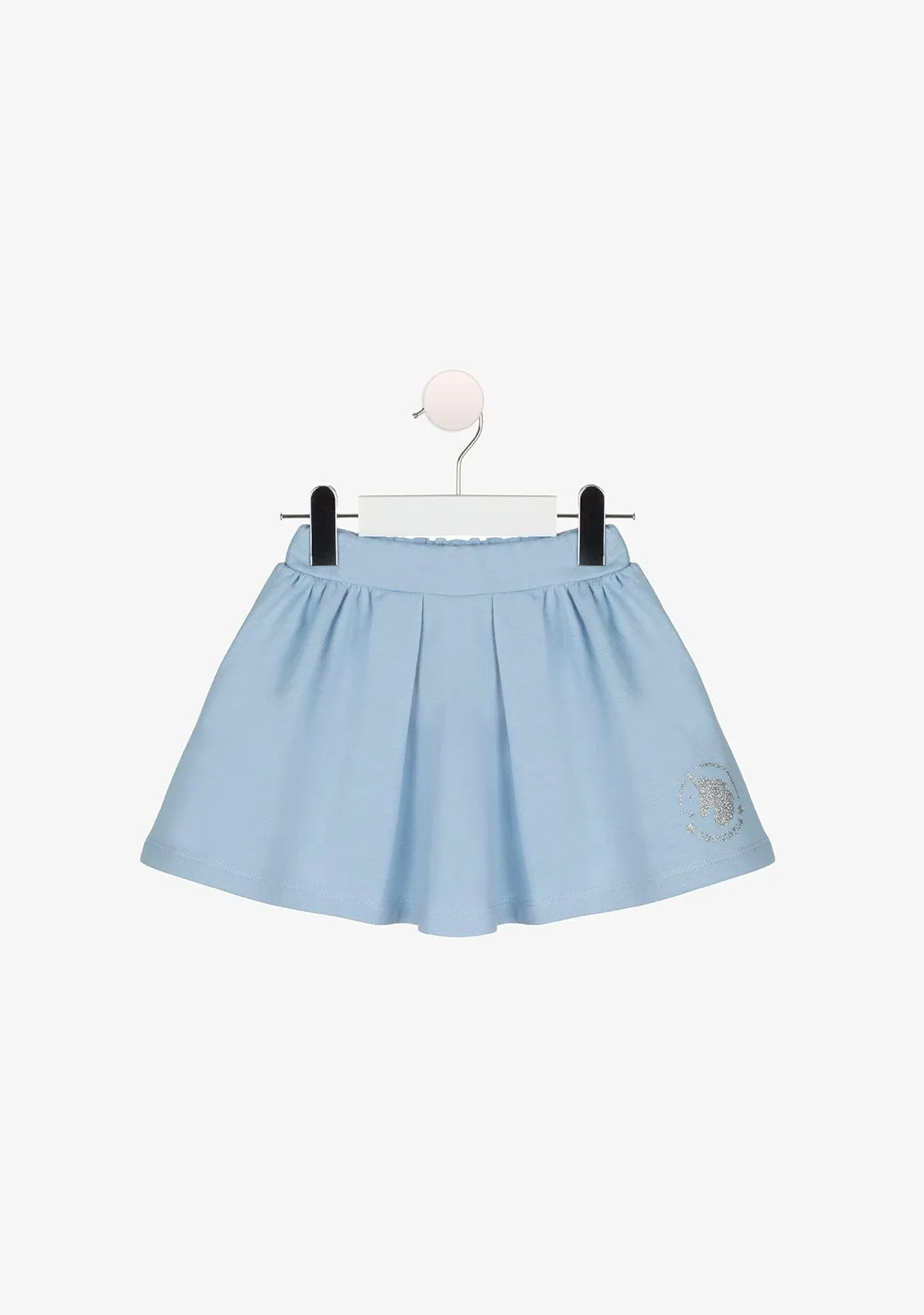 Girl's Bluish Unicorn Skirt