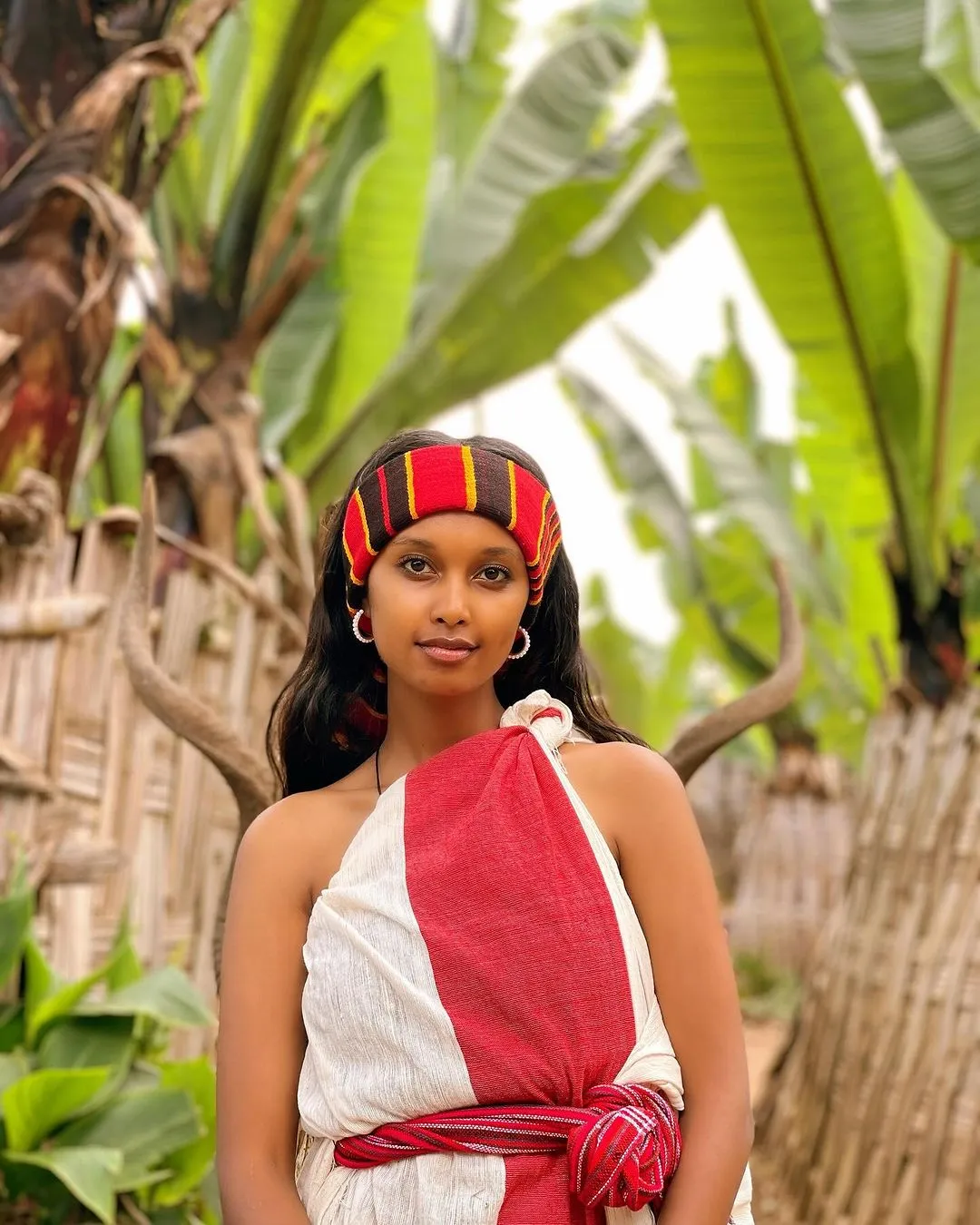 Gorgeous Wolayita Cultural Dress Stunning Colorful Traditional Style Wolayta Dress