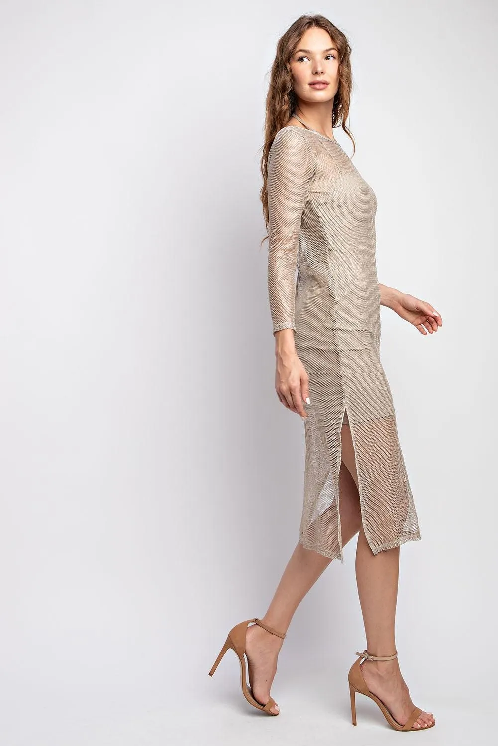 halter slip dress