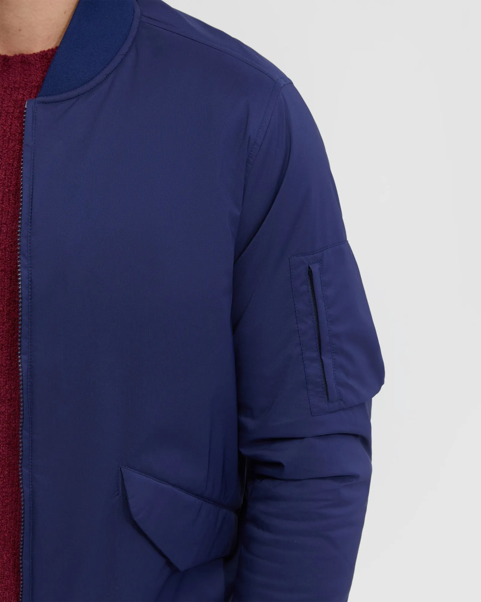 Hamish Padded Bomber Jacket