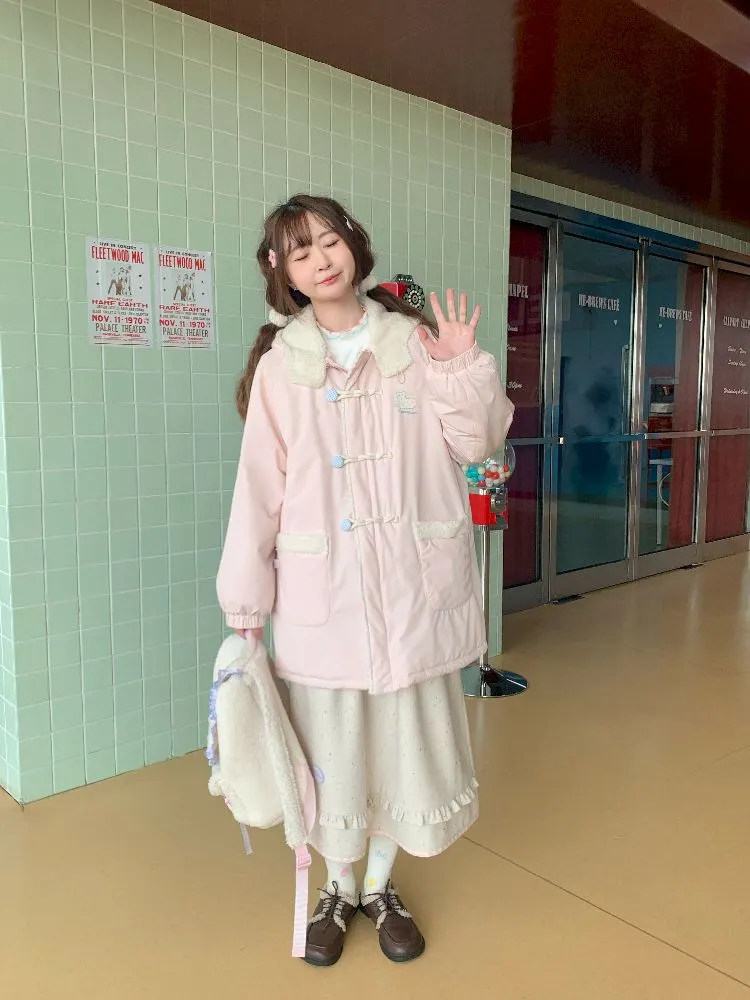 Hooded teenage girls versatile cotton jacket 【s0000005258】