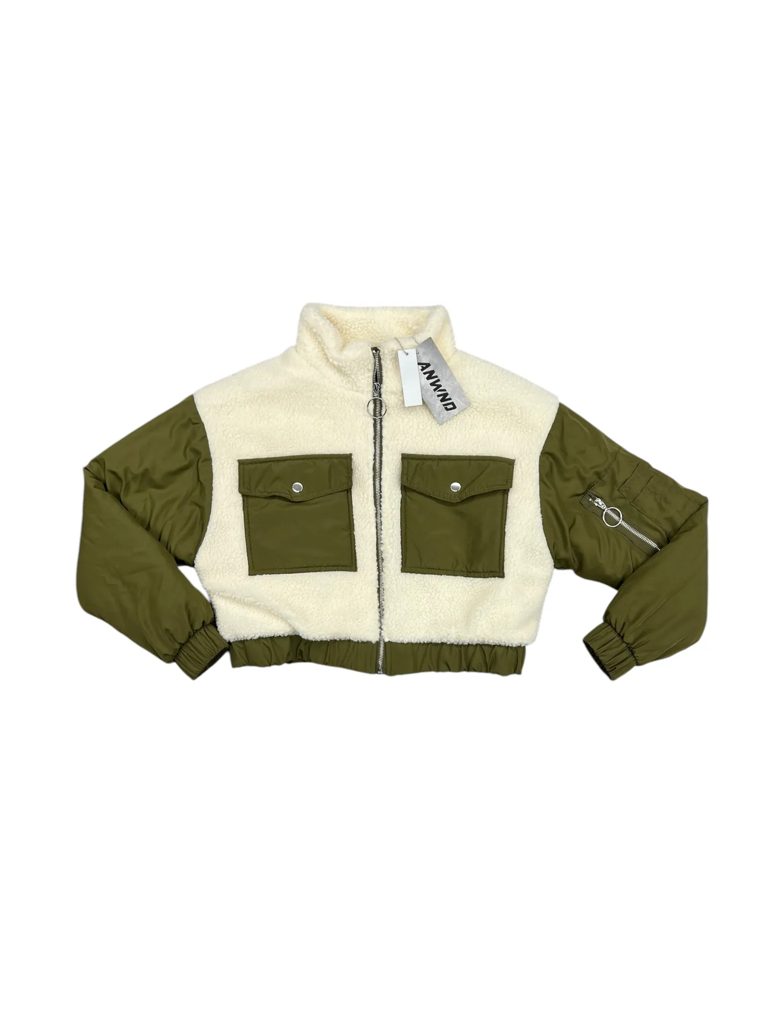 Jacket Faux Fur & Sherpa By ANWND  Size: S