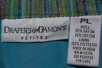 Jacket Size PL Draper's & Damon's Petites