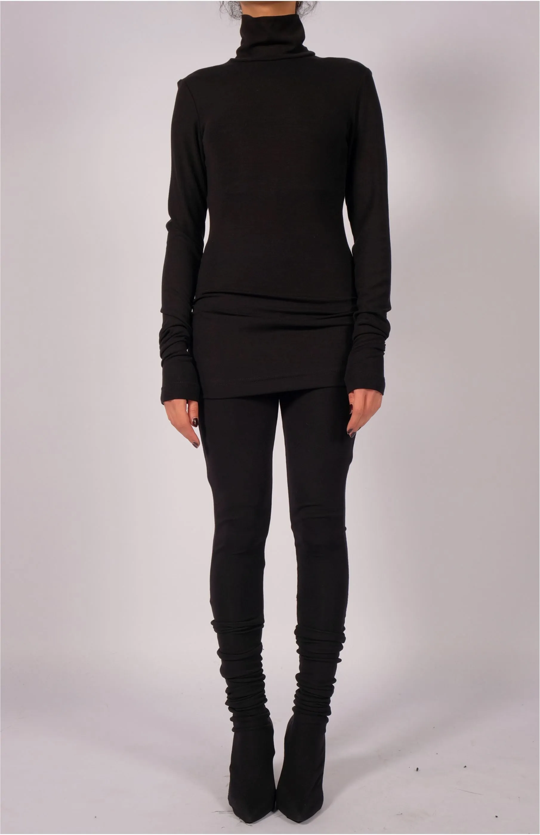 Jersey Turtleneck