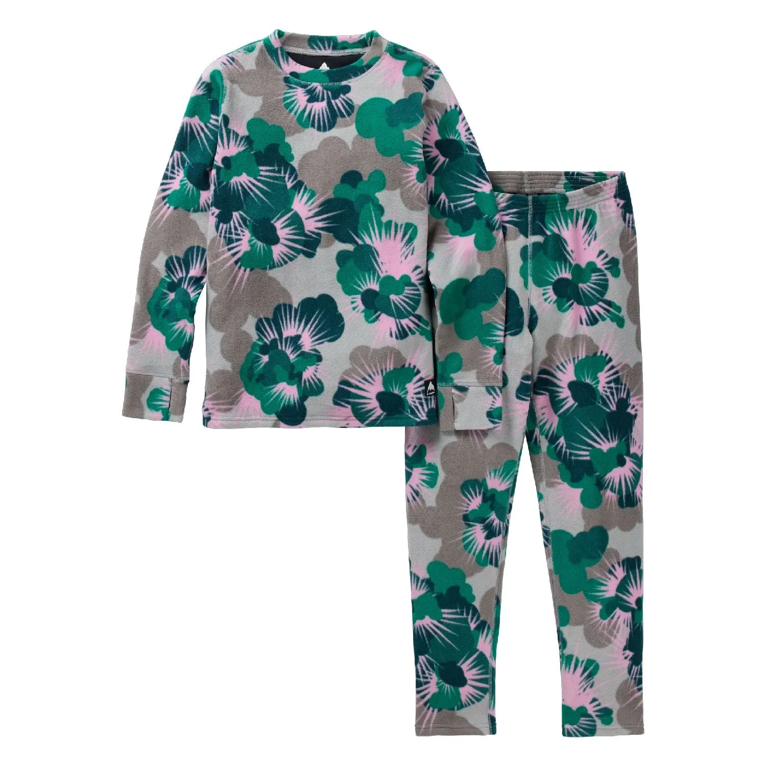 Kids' Burton Heavyweight Fleece Base Layer Set