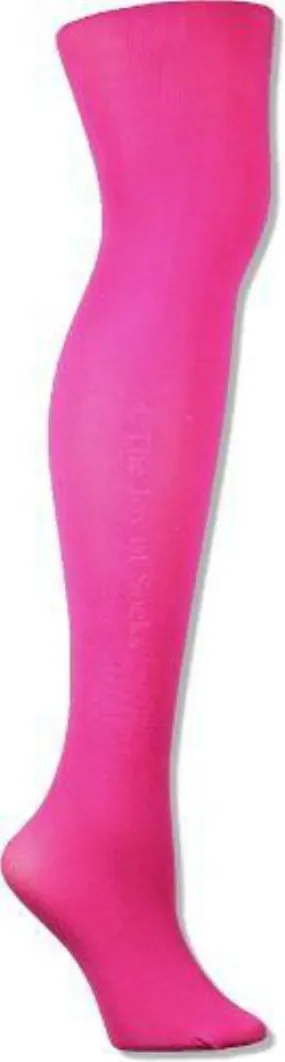 Large/Tall Microfiber Fuchsia Tights