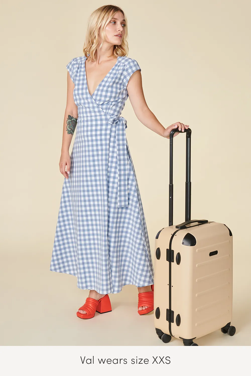 Limited Edition: Roma Reversible Wrap Dress