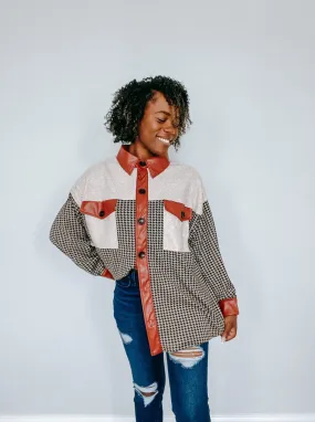 LUNA COLOR BLOCK SHACKET