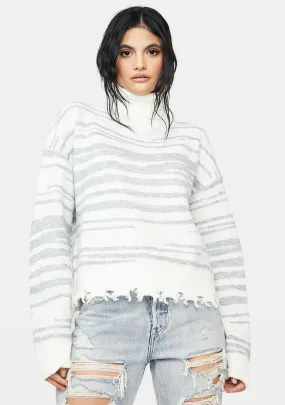 Made My Point Striped Sweater