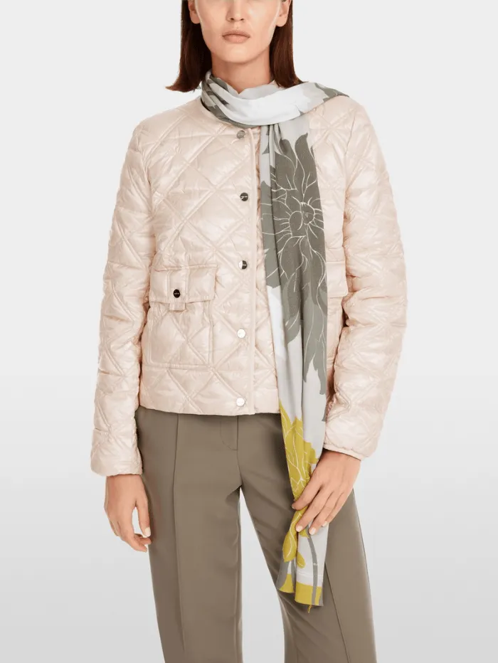 Marc Cain Collections Women's Quilted Diamond Jacket YC 12.06 W37 Col 127