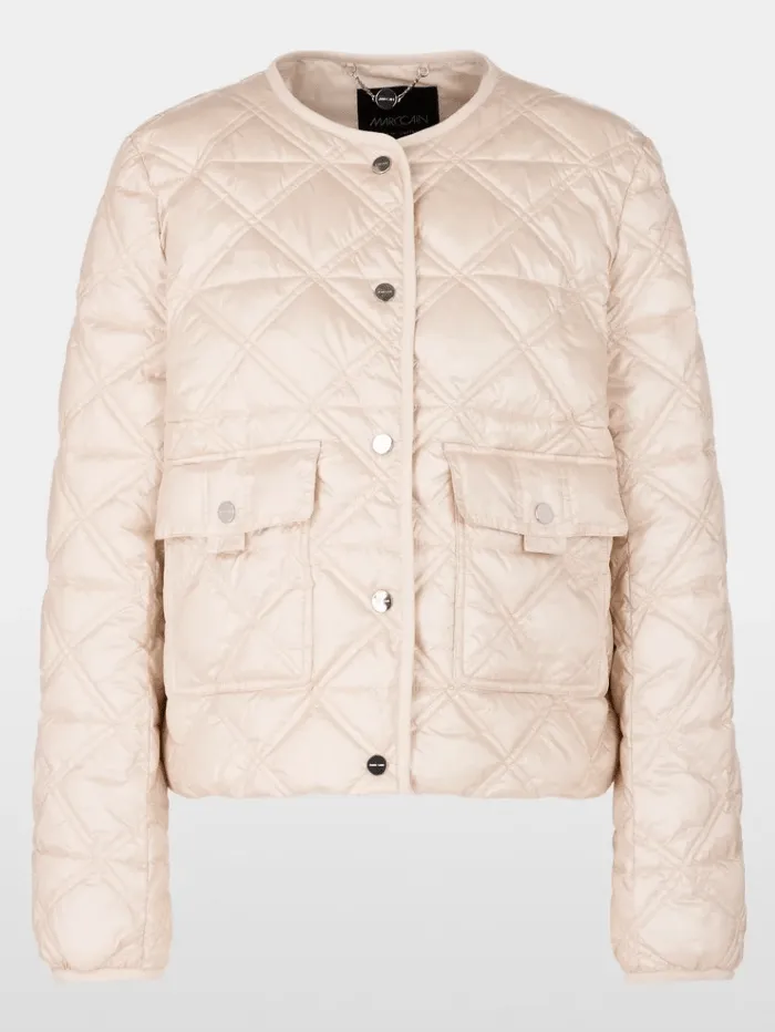 Marc Cain Collections Women's Quilted Diamond Jacket YC 12.06 W37 Col 127