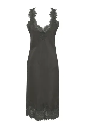 Megan Coco Dress Slate Grey