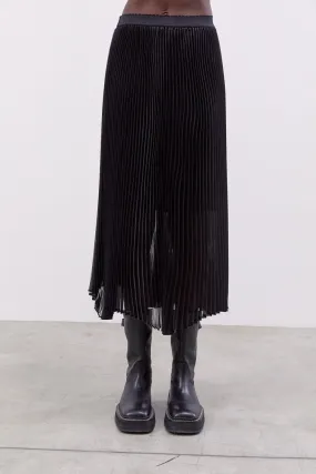 MEIMEIJ PLEATED SKIRT MAE1SK - BLACK
