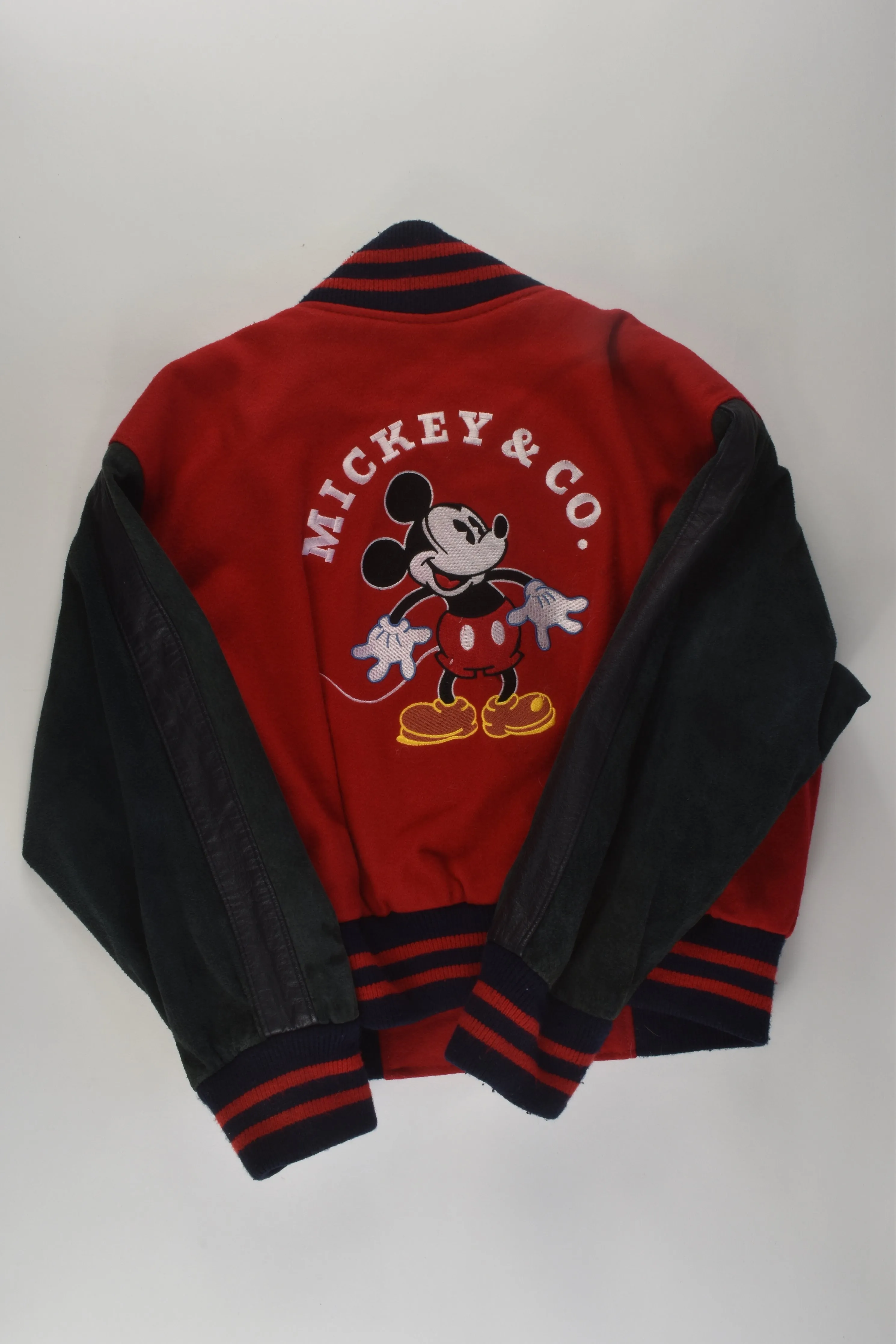 Mickey & Co by Siricco Size 8-10 Vintage Bomber Jacket