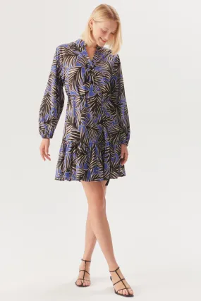 Multicolor Soft Elegance Wrap Dress